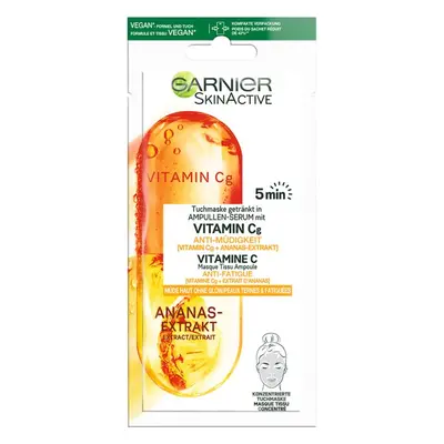 Garnier SkinActive Ampullen-Serum Tuchmaske Ananas Tuchmaske 15g