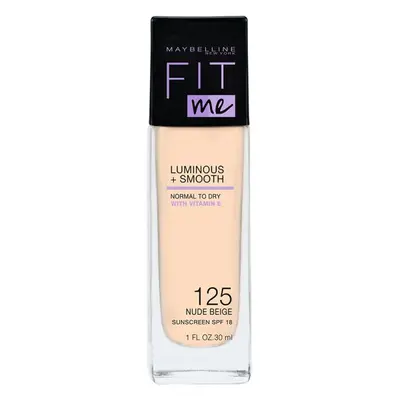 Maybelline New York Fit Me! Liquid Make-Up 125 Nude Beige Foundation (flüssig) 30ml