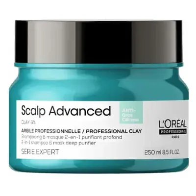 Loreal Professional Scalp Advanced Anti-Oiliness 2in1 Deep Purifier Clay 250 ml