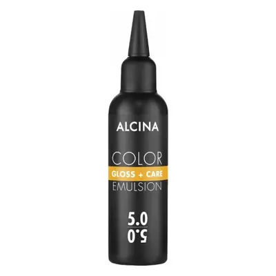 Alcina Color Gloss+Care Emulsion Haarfarbe 5.0 Hellbraun Haarfarbe 100 ml