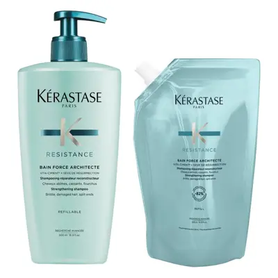 Aktion - Kérastase Resistance Shampoo Nachfüllset 2x 500 ml