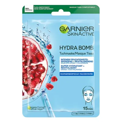 Garnier Hydra Bomb Tuchmaske Granatapfel Tuchmaske 28g