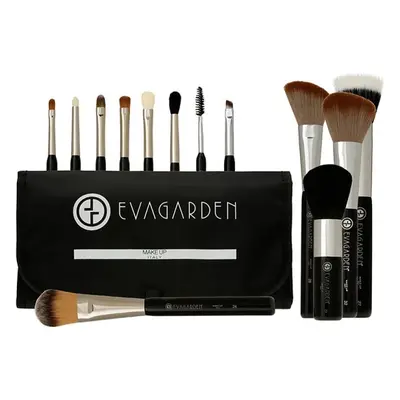 Eva Garden Make-Up-Pinsel-Set mit Tasche