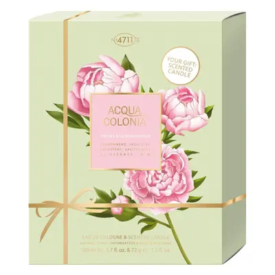 Aktion - 4711 Acqua Colonia Peony & Sandalwood Set (EdC100/Kerze)