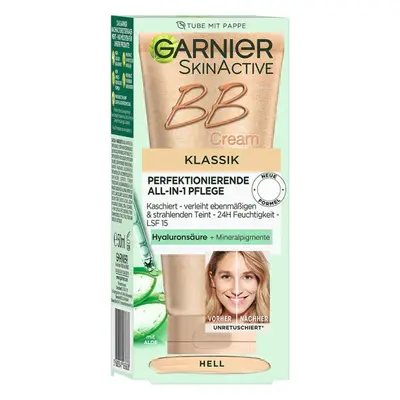 Garnier SkinActive BB Cream Klassik Perfektionierende All-in-1 Pflege LSF 15 Hell BB Creme 50ml