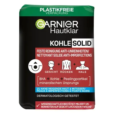 Garnier Hautklar Kohle Feste Reinigung Anti-Unreinheiten Blockseife 100g