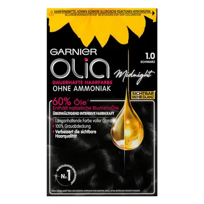 Garnier Olia dauerhafte Haarfarbe 1.0 Schwarz Coloration 1Stk