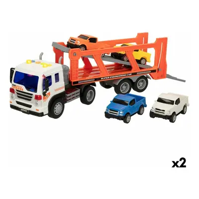 Autotransporter und Nutzfahrzeuge Speed & Go 37,5 x 12,5 x 10 cm (2 Stück)