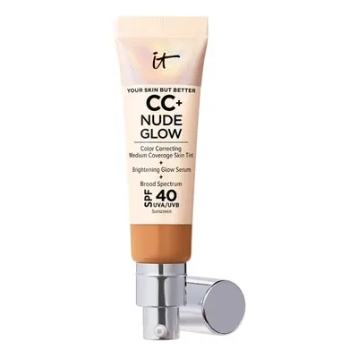 Cremige Make-up Grundierung It Cosmetics CC+ Nude Glow Tan Spf 40 32 ml