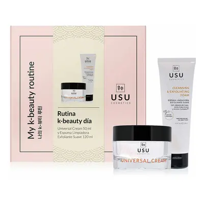 Unisex-Kosmetik-Set USU Cosmetics My K-Beauty Day Rutine 2 Stücke