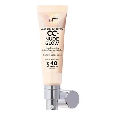 Cremige Make-up Grundierung It Cosmetics CC+ Nude Glow Fair porcelain Spf 40 32 ml