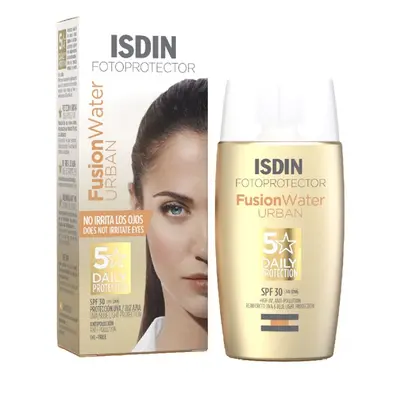 Sonnenschutzcreme für das Gesicht Isdin Fusion Water Urban Spf 30 50 ml