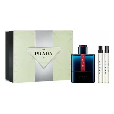 Set mit Herrenparfüm Prada EDT Luna Rossa Ocean 3 Stücke