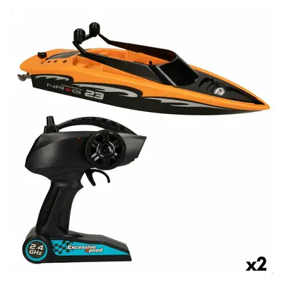 Ferngesteuertes Boot Colorbaby (2 Stück)