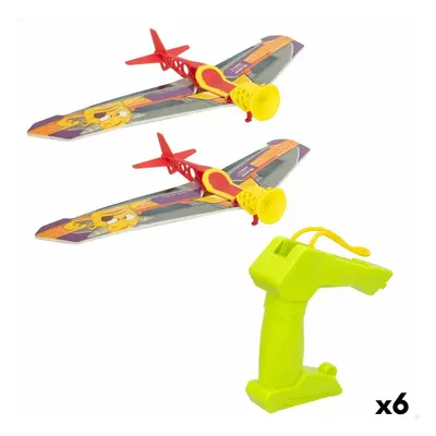 Flugzeug Colorbaby Let's Fly Abschuss 14,5 x 3,5 x 25 cm (6 Stück)