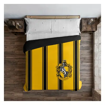 Bettdeckenbezug Harry Potter Hufflepuff Bunt 175 Fäden 200 x 200 cm Einzelmatratze