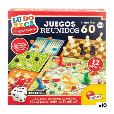 Brettspiel Lisciani Juegos reunidos ES 26 x 1 x 26 cm (10 Einheiten)