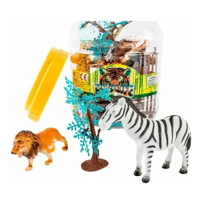Tierfiguren DKD Home Decor PVC Aluminium (2 Stück)