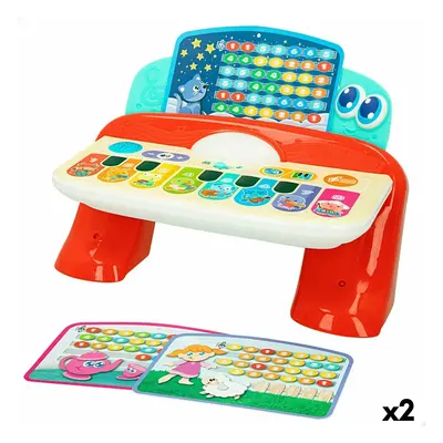 Interaktives Klavier für Babys Winfun 27 x 16 x 18 cm (2 Stück)