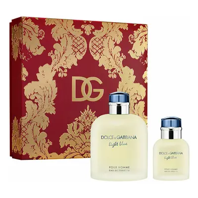 Set mit Herrenparfüm Dolce & Gabbana Light Blue 2 Stücke