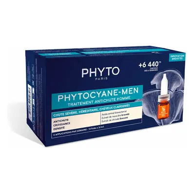 Anti-Haarausfall Ampullen Phyto Paris Phytocyane Men 12 x 3,5 ml