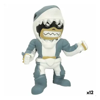 Actionfiguren Eolo Super Masked Jaw Boy 14 x 16 x 8,5 cm Elastisch (12 Stück)