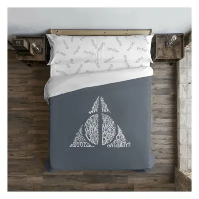 Bettdeckenbezug Harry Potter Deathly Hallows Bunt 175 Fäden 155 x 220 cm Einzelmatratze