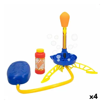 Seifenblasen Spiel Rakete 237 ml 90 x 32 x 31 cm (4 Stück)