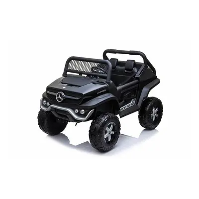 Kinder Elektroauto Injusa Mercedes Benz Unimog Schwarz