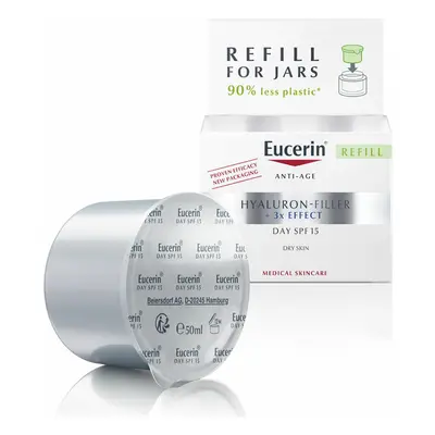 Gesichtscreme Eucerin Hyaluron Filler Ersatzteil Trockene Haut 50 ml Spf 15