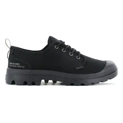 PALLADIUM Pampa OX HTG Supply - Herren Sneakers Schuhe Canvas Schwarz 77358-001-M