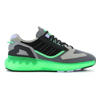 Adidas Originals ZX 5K BOOST - Herren Schuhe Grau-Grün GV7701