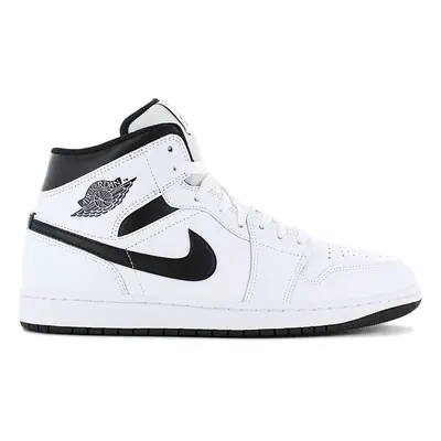 Air Jordan 1 Mid - Reverse Panda - Herren Sneakers Schuhe Weiß-Schwarz DQ8426-132