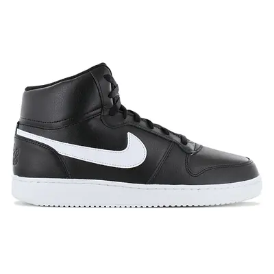 Nike Ebernon Mid - Herren Schuhe Sneakers Leder Schwarz AQ1773-002