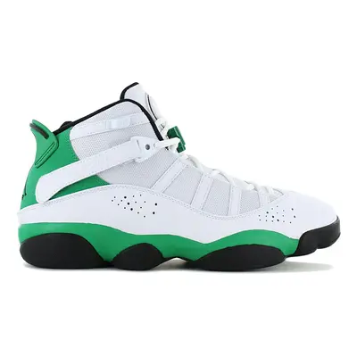 Air Jordan 6 Rings - Lucky Green - Herren Sneakers Basketballschuhe Weiß 322992-131