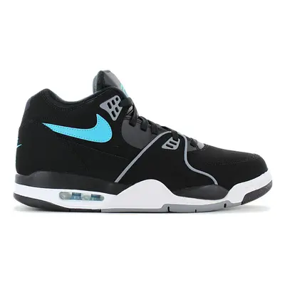 Nike Air Flight 89 - Black Aqua - Herren Sneakers Basketballschuhe Schwarz HF0102-001