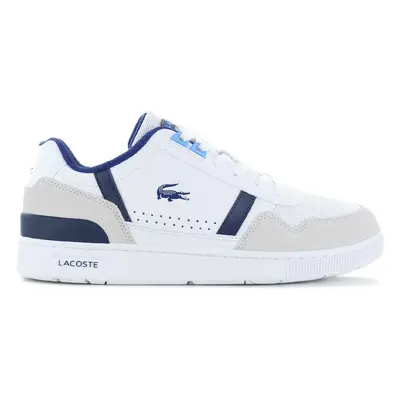 LACOSTE T-Clip - Herren Sneakers Schuhe Weiß-Blau 747SMA0071080