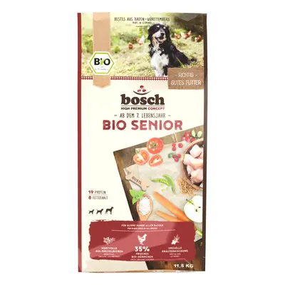 Bosch Bio Senior Hühnchen & Preiselbeere Hundetrockenfutter Sparpaket 2 x 11,5 Kilogramm