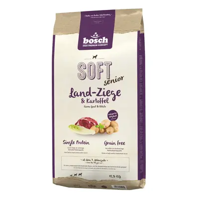 Bosch SOFT senior Land-Ziege & Kartoffel Hundetrockenfutter 12,5 Kilogramm