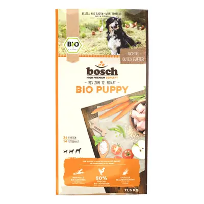 Bosch Bio Puppy Hühnchen & Karotten Hundetrockenfutter Sparpaket 2 x 11,5 Kilogramm