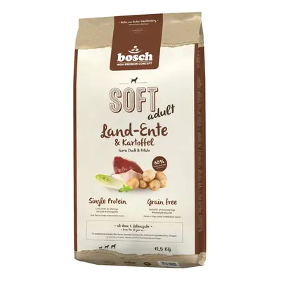 Bosch SOFT adult Land-Ente & Kartoffel Hundetrockenfutter Sparpaket 2 x 12,5 Kilogramm