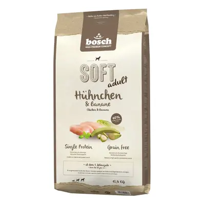 Bosch SOFT adult Hühnchen & Banane Hundetrockenfutter Sparpaket 2 x 12,5 Kilogramm