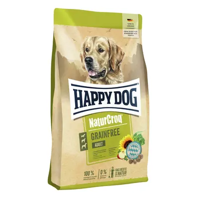 HAPPY DOG PremiumNaturCroq Grainfree Hundetrockenfutter Sparpaket 2 x 15 Kilogramm