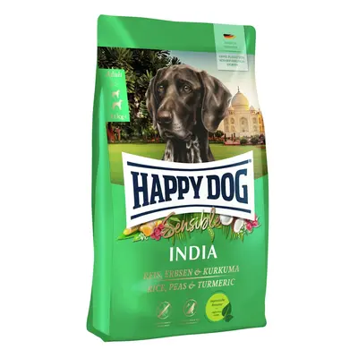 HAPPY DOG India Reis / Erbsen / Kurkuma Hundetrockenfutter 10 Kilogramm