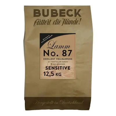 Bubeck Nr. 87 Sensitive Lammfleisch mit Gerste und Reis Hundetrockenfutter Sparpaket 2 x 12,5 Ki