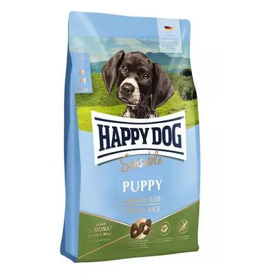 HAPPY DOG Sensible Puppy Lamm & Reis Hundetrockenfutter Sparpaket 2 x 10 Kilogramm