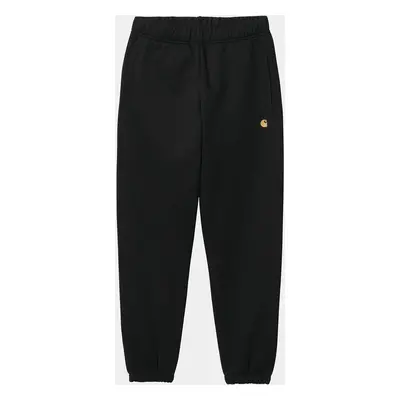 Carhartt WIP Chase Sweat Pant - Black / Gold
