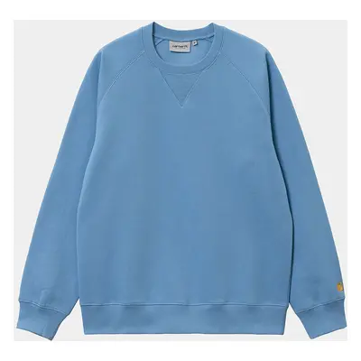 Carhartt WIP Chase Sweatshirt - Piscine / Gold