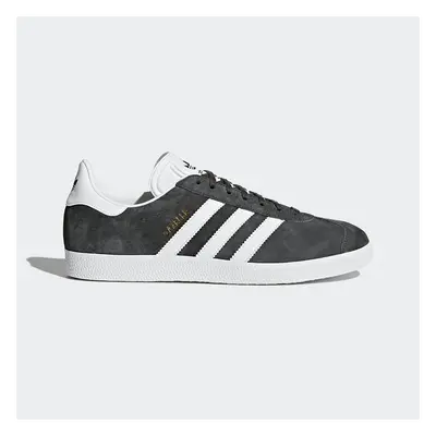 Adidas Gazelle - Dark Grey Heather / White
