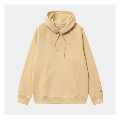 Carhartt WIP Hooded Chase Sweatshirt - Citron / Gold